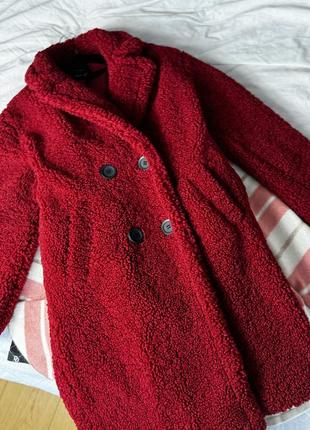 Шуба шубка тедді bershka