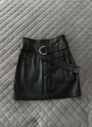 Кожаная юбка от bershka