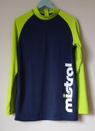 Мужская/унисекс футболка для активных видов спорта с uf защитой.mistral.germany. l.