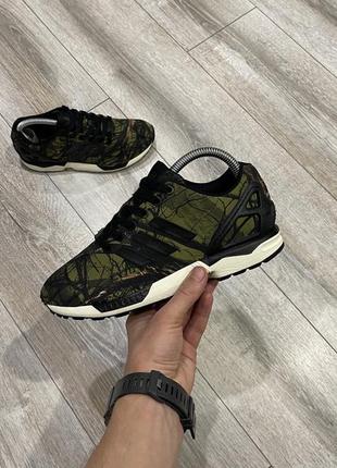 Женские кроссовки adidas zx flux “forest” 37 р.