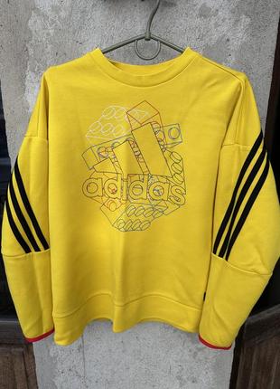 Р.152 adidas week (оригинал) свитшот кофта худи