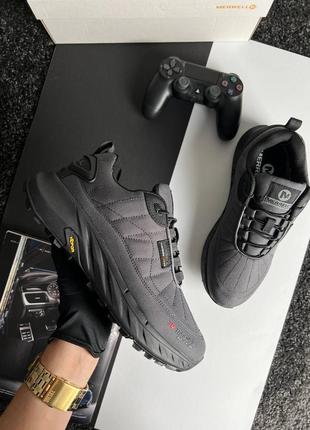 Мужские кроссовки merrell continium 3m thinsulate termo grey