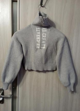 Теплый свит для девочки 10-12 лет river island