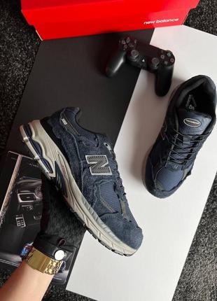 Мужские кроссовки new balance 2002r gore-tex navy