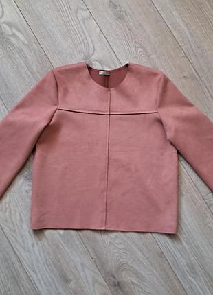 Кофта, блуза zara под замшу