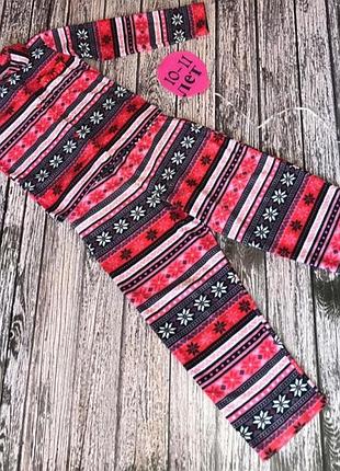 Флисовая новогодняя пижама