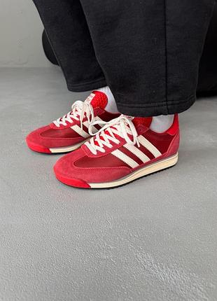 Унисекс кроссовки outlet adidas sl 72 red