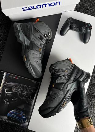 Мужские кроссовки Graphic salomon quest 4 bsdx grey fur