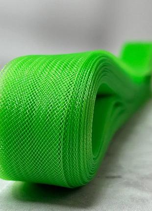 2,5см регилин (кринолин) цвет 01 (зеленый)