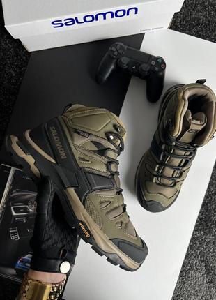Мужские кроссовки salomon quest 4 BSDx brown fur