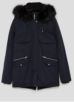 Парка зимова zara
