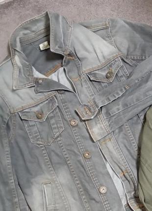 Джинсова куртка піджак denim