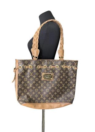Сумка louis vuitton коричнева бренд