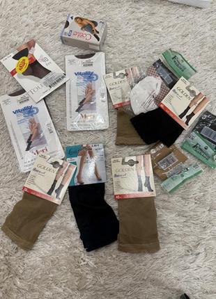 Капроновые носки гольфы женские разных брендов