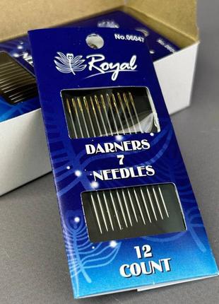 Иглы 12шт для ручного шитья sindtex (06047)