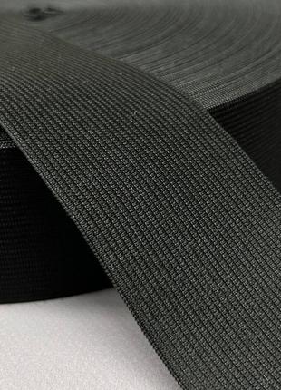 Відріз кратно 1 м. гумка для шиття 4,7 см. чорна