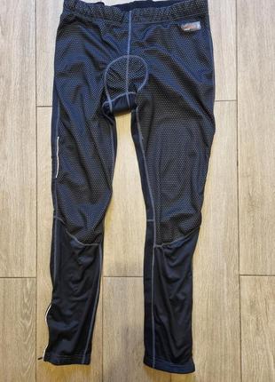 Брюки crane cycling pro fleece со светоотражающими деталями