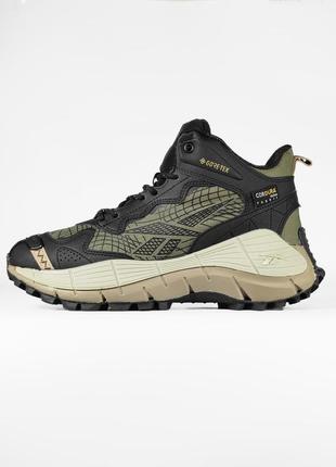 Кроссовки reebok zig kinetika 2,5 gore-tex fur haki