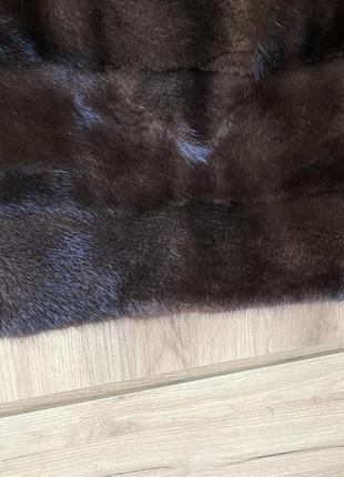 Шуба норковая из аукционного меха «kopenhagen fur»3 фото