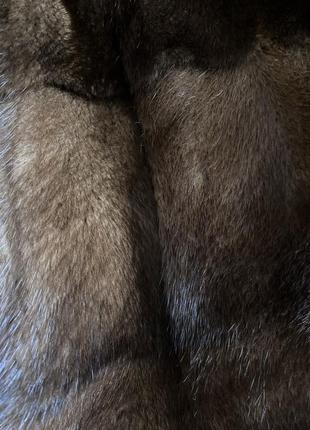 Шуба норковая из аукционного меха «kopenhagen fur»6 фото