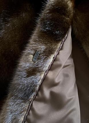Шуба норковая из аукционного меха «kopenhagen fur»9 фото
