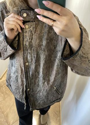 Куртка демисезонная рептилия