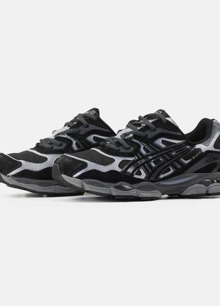 Кроссовки кроссовки кроссовки кроссовки asics gel nyc black silver gore-tex кроссовки акс гель нюк гор текс на гор текс на гор тексе зимние зимние зимние