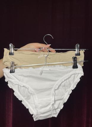Коттоновые трусики с бантиком – комфорт и стиль для каждого дня 🌸3 фото