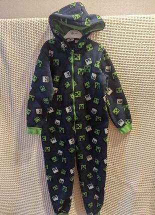 Домашний костюм пижама кигуруме майнкрафт