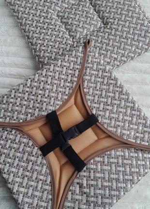 Чохли на шкільні стільці, накидка сидушка на табуретки з засувками на карабіні