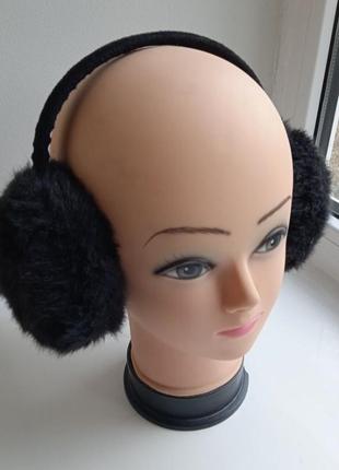 Меховые наушники