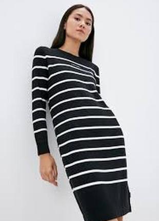 Платье сукня размер 48 / 14 шерсть коттон синее  crew clothing