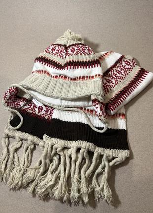 Комплект шапка + шарф