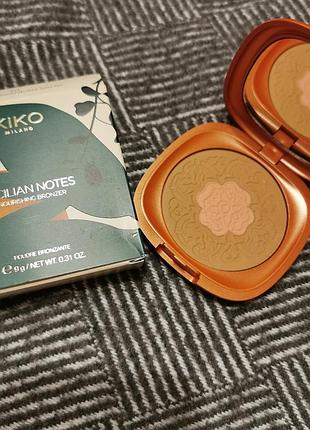 Пудра бронзатори кіко milano