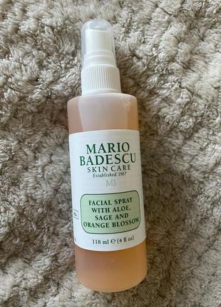 Спреї для обличчя mario badescu