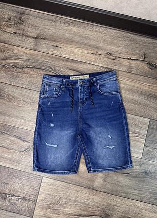 Джинсові шорти на хлопця 13-14 років
