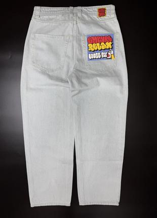 Штаны empyre loose fit light blue 24,25,26,27,28,30,32,34 светло голубые