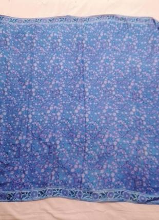 Шелковый платок 102*110 см индия.