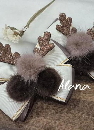 Новогодние украшения для волос