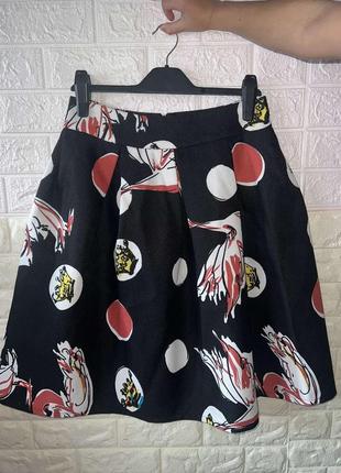 ​неймовірна гарна спідниця 46 р пот-38 см довжина- 63 см