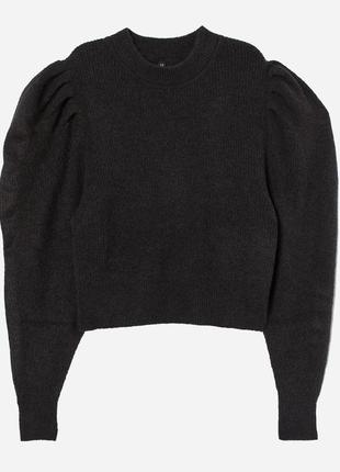 Джемпер женский h&m xs графитовый