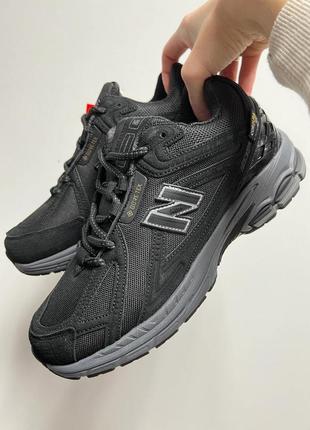 Кроссовки теплые new balance 1906r BSDx cordure black grey fur