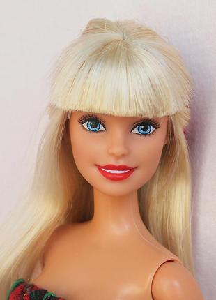 Кукла барби festive fabulous christmas + аксессуары в подарок