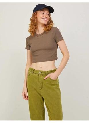 Бавовняний топ у рубчик jjxx