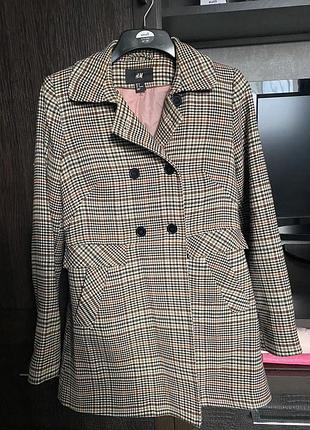 Стильное деми пальто h&m