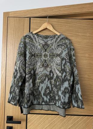 Оригинальный мягкий мирор джемпер мохер + шерсть люкс бренд