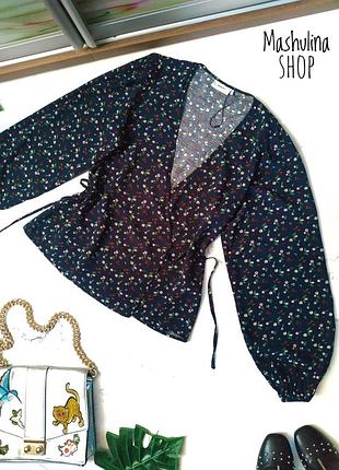 ❤️ классная вискозная блуза на запах moves