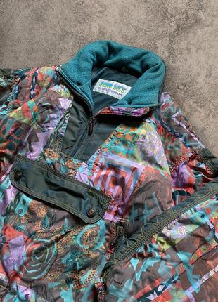 Куртка psychedelic vintage sun set
