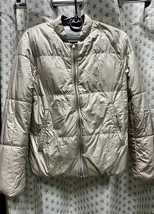 Пуховик двусторонней massimo dutti