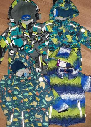 Зимова тепла термо куртка lassye,  reime 116, 122